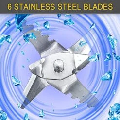 Ear Countertop Blender, 1000W Professional Smoothie Blender For Shakes And Smoothies With 51 Oz Glass Jar, Step-less Speed Knob And 3 Functions For Crushing Ice, Fruit And Pulse/Autonomous Clean 8 Ear Countertop Blender, 1000W Professional Smoothie Blender For Shakes And Smoothies With 51 Oz Glass Jar, Step-less Speed Knob And 3 Functions For Crushing Ice, Fruit And Pulse/Autonomous Clean -KitchenAid Shop 51ABBKRkvXL