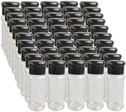 25Pcs Empty Plastic Spice Bottles Set For Storing Barbecue Seasoning Salt Pepper And More 75 Ml/2.5 Oz (Black) 20 25Pcs Empty Plastic Spice Bottles Set For Storing Barbecue Seasoning Salt Pepper And More 75 Ml/2.5 Oz (Black) -KitchenAid Shop 51ARKNPr7rL. AC