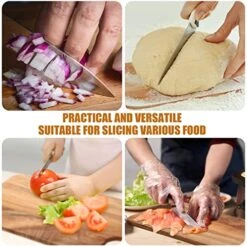 6 Packs Acacia Wood Cutting Board Set Plain Chopping Board With Handles Large Serving Board Wooden Kitchen Cutting Board Bulk For Vegetables Meat Pizza Cheese Fruit Bread DIY Engraving Gifts -KitchenAid Shop 51AXcOWUtmL