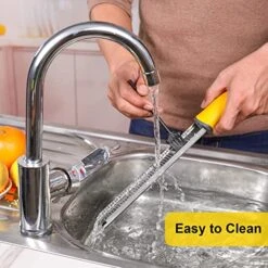 Classic Zester And Grater - Professional Kitchen Lemon Zester For Lime, Cheese, Garlic, Ginger, Chocolate, Vegetables, Fruits, Dishwasher Safe (Narrow) -KitchenAid Shop 51AY0UDnC8L