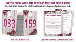 Large Live Sale Number Tags For Facebook Live Sales And LuLaroe Supplies, Normal And Reversed Mirrored Image, Reusable Hanger Cards, 100 Consecutive Numbers (001-100) -KitchenAid Shop 51Af8rdHfRL