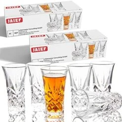 Tequila Glasses Heavy Base Shot Glass Cordial Glasses 2 OZ (Set Of 6) -KitchenAid Shop 51AjnD5A1L. AC