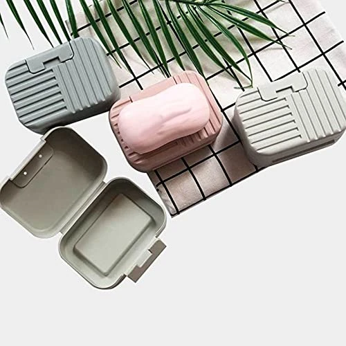 Soap Box 3Pcs Portable Soap Box Travel Soap Case Practical Soap Dish Convenient Soap Container (Color : Green) 7 Soap Box 3Pcs Portable Soap Box Travel Soap Case Practical Soap Dish Convenient Soap Container (Color : Green) - Image 5