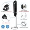 Milk Frother With Stand, Handheld Foam Maker For Lattes - Milk Foamer Frother Whisk Drink Mixer, Mini Blender And Electric Mixer Coffee Frother For Coffee, Frappe, Latte, Matcha, Cappuccino -KitchenAid Shop 51AmTCsLtRL