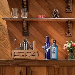 Bartender Kit, Gifts For Men, Fathers Day Cocktail Shaker Set (12.2L X 5W X 4.5H) 9 Bartender Kit, Gifts For Men, Fathers Day Cocktail Shaker Set (12.2L X 5W X 4.5H) -KitchenAid Shop 51AmdNmJCpS