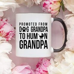 're Going To Be A Grandpa Mug, 11 Ounce, Promoted To Grandpa Pregnancy Announcement For Grandparents -KitchenAid Shop 51Aq8UvVWaL