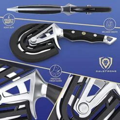 ALSTRONG - Pizza Wheel - The Orbit Razor Pizza Wheel & Cutter - High-Carbon, Heavy-Duty Stainless Steel - G10 Handle - W/Cover -KitchenAid Shop 51AtSnggLtL