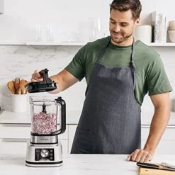 Ninja CO351B SS351 Foodi Power Pitcher System, Smoothie Bowl Maker, 4in1 Blender + Food Processor, Single Serve Blender 1400WP SmartTORQUE 6 Auto-iQ Presets (Renewed) 11 Ninja CO351B SS351 Foodi Power Pitcher System, Smoothie Bowl Maker, 4in1 Blender + Food Processor, Single Serve Blender 1400WP SmartTORQUE 6 Auto-iQ Presets (Renewed) -KitchenAid Shop 51B1QQNaV5L