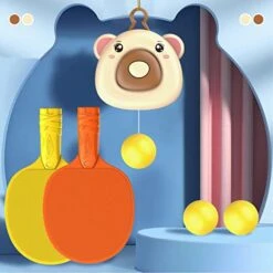 Hanging Table Tennis Trainer Parent Child Interactive Toys Table Tennis Sparrings Trainer Children's Toys Educational Keyboard Multiplication -KitchenAid Shop 51B5Ob8usIL