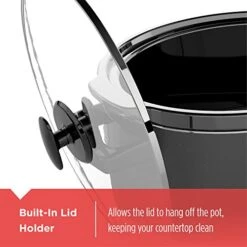 Black & Decker 7-Quart Digital Slow Cooker With Chalkboard Surface, Slate, SCD4007 -KitchenAid Shop 51BDWgg4MoL