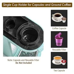 Coffee Maker Single-Serve Coffee Machine For Reusable Filter And Coffee Capsule -KitchenAid Shop 51BFK6ZZ57S