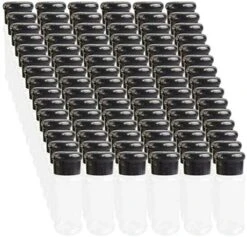 25Pcs Empty Plastic Spice Bottles Set For Storing Barbecue Seasoning Salt Pepper And More 75 Ml/2.5 Oz (Black) 25 25Pcs Empty Plastic Spice Bottles Set For Storing Barbecue Seasoning Salt Pepper And More 75 Ml/2.5 Oz (Black) -KitchenAid Shop 51BKBM3pgOL. AC