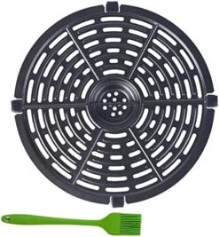 Ir Fryer Replacement Grill Pan Fit For Power Dash Chefman 3.7 QT Air Fryers,Non-Stick Fry Pan, Dishwasher Safe - 7.87 In -KitchenAid Shop 51BQYaXAChL. AC
