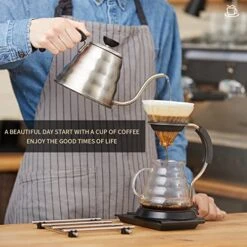 Digital Coffee Scale With Timer, MEIYA Food Scale For Food Ounces And Grams, High Accuracy 3000g/0.1g Pour Over Drip Espresso Scale For Baking Cooking, Upgrade USB Charging, Including Batteries, Black -KitchenAid Shop 51BRBgx8J6L