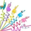 24 LLama Straws Party Favors For LLama Birthday Party Supplies With 2 Cleaning Brush -KitchenAid Shop 51BRkW6TRsL