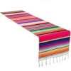 Table Runner Mexican Handwoven Cotton Serape For Party Wedding And Home Decorations,14x84 Inch (1, 14x84/Rose Red) 1 Table Runner Mexican Handwoven Cotton Serape For Party Wedding And Home Decorations,14x84 Inch (1, 14x84/Rose Red) -KitchenAid Shop 51BTdujyfgL