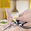 Kitchen Scissors,Multipurpose Kitchen Shears Heavy Duty Dishwasher Safe Food Cooking Scissors, Stainless Steel Herb Scissors,Utility Poultry Shears,For Meat,Chicken,Vegetable,Fish,Pizza,Nuts,BBQ -KitchenAid Shop 51BsyIo06IL