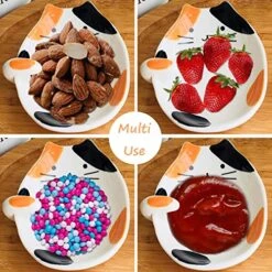 Cat Spoon Rests For Kitchen Counter, Ceramic Spoon Holder For Stove Top, Utensil Coffee Spoon Rest, Kawaii Kitchen Accessories & Ring Dish Decor - Jewelry Tray & Spoon Rest For Tableware Table Food -KitchenAid Shop 51BwfAhsdML