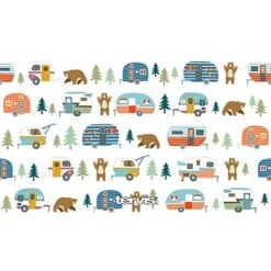 Tervis Triple Walled Trailer Bears Insulated Tumbler Cup Keeps Drinks Cold & Hot, 20oz, Stainless Steel -KitchenAid Shop 51CFZtW4SUL