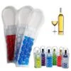 Gel Wine Bottle Chill Cooler Ice Bag - Freezer Bag- Vodka- Tequila Chiller- Cooler- Carrier