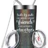 Best Friend Gift For Women - Friendship Gifts - Funny Birthday For Friends, Bff, Friend Female, Teen Girls - 20oz Vacuum Insulated Tumbler -KitchenAid Shop 51CMFVkETxL
