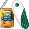 Electric Can Opener, Simple Open Cans With One Touch - Smooth Edge Automatic Kitchen Gadget For Seniors With Arthritis, Food-Safe And Battery Operated Handheld Can Opener Fits All Can Sizes -KitchenAid Shop 51CO6vGAT2L