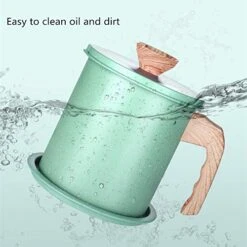 Bacon Grease Keeper Storage Container-1.4L 304 Stainless Steel Bacon Grease Saver And Storage Container Red -KitchenAid Shop 51CQfeo3PaL