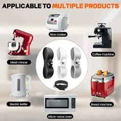 Cord Organizer For Kitchen Small Home Appliance, 6 Pcs Cord Wrapper Cord Holder With 10 Pcs Reusable Cable Ties, Appliance Cord Organizer Stick On Mixer, Coffee Maker, Pressure Cooker And Air Fryer 15 Cord Organizer For Kitchen Small Home Appliance, 6 Pcs Cord Wrapper Cord Holder With 10 Pcs Reusable Cable Ties, Appliance Cord Organizer Stick On Mixer, Coffee Maker, Pressure Cooker And Air Fryer -KitchenAid Shop 51CYbHeaTxL