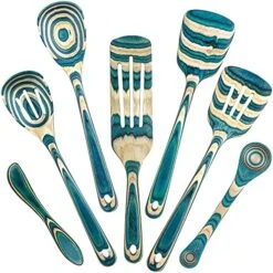 Ique Mykonos Collection 2 Piece Cooking Utensil Set, Spurtle & Measuring Spoon -KitchenAid Shop 51CnqVFoiLL. AC