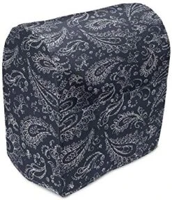 Ambesonne Green Stand Mixer Cover, Retro Style Themed Pattern With Little White Polka Dots Pastel, Kitchen Appliance Organizer Bag Cover With Pockets, 6-8 Quarts, Mint Green White -KitchenAid Shop 51CntDbq5L. AC