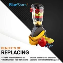 Ultra Durable Blender Tamper Tool Replacement Part By Blue Stars - Exact Fit For Vitamix Blenders Standard 64 Oz Containers - PACK OF 2 11 Ultra Durable Blender Tamper Tool Replacement Part By Blue Stars - Exact Fit For Vitamix Blenders Standard 64 Oz Containers - PACK OF 2 -KitchenAid Shop 51D7eDL17jL