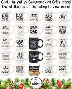 Dad, The Man/The Old Man Funny Coffee Mug - Best Christmas Gifts For Dad, Men - Unique Xmas Gag Dad Gifts From Daughter, Son, Wife, Kids - Cool Birthday Present Idea For Guys, Him - Fun Novelty Cup -KitchenAid Shop 51DAiUyOlbL