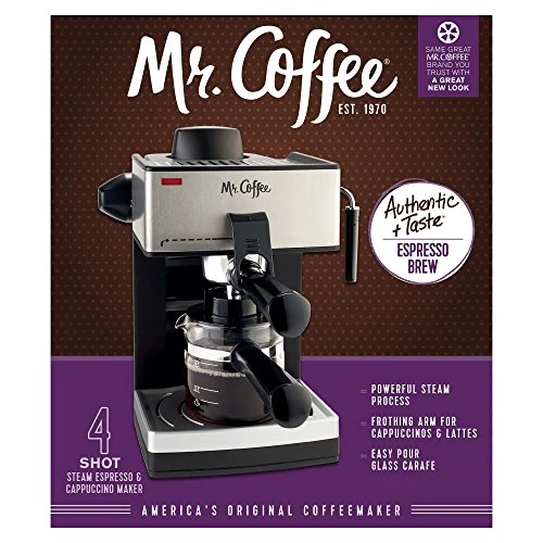 Mr. Coffee® 4-Cup Steam Espresso System With Milk Frother 4 Mr. Coffee® 4-Cup Steam Espresso System With Milk Frother - Image 2