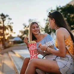 100 Pieces Paper Popcorn Bags, 1 Oz Popcorn Bags Individual Servings For Popcorn Machine Party, Pop Corn Bag Bulk -KitchenAid Shop 51DFW1b4FUL