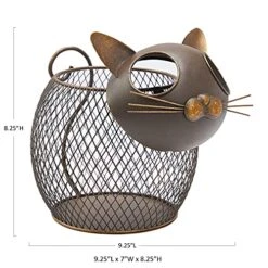 Cat K Cup Holder Metal Novelty Cat Coffee Pod Canister Large Capacity Basket Coffee Organizer For Kitchen Office And Coffee Bar -KitchenAid Shop 51DigFZL6zS