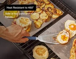 10 Piece Silicone Cooking Utensils Set - Silicone Kitchen Utensils Set With Mixing Spoon, Fish Spatula, Ladle, Slotted Spoon, Tongs & Much More - Black