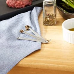 Endurance Kitchen Collection Measuring Tools, Dishwasher Safe, Smidgen, 3 Piece, Stainless Steel -KitchenAid Shop 51Dp4D4NuJL