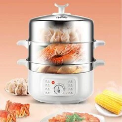 Electric Steamer Multifunctional Household Automatic Power-Off Electric Steamer Food Warmer Electric Steamer -KitchenAid Shop 51E3shPX6IL