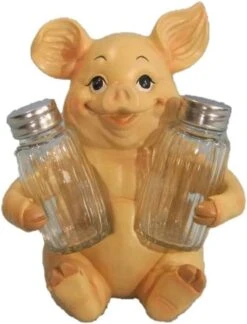 Animal Holder With Salt And Pepper Shaker Set (3 Piece) | Kitchen Décor And Accessories | Salt And Pepper Shakers | Home Décor | Home Decorations… (Rooster) -KitchenAid Shop 51EKO50tyZL. AC