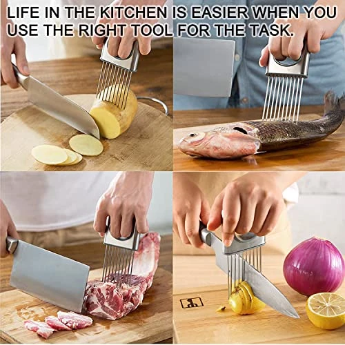 Kitchen Meat Tenderizer Sets - Heavy Duty Manual Hammer Mallet Tool And Meat Tenderizer Needle Tool,Meat Hammer Used For Steak, Chicken, Fish,Meat Pounder With Comfort Grip Handle 6 Kitchen Meat Tenderizer Sets - Heavy Duty Manual Hammer Mallet Tool And Meat Tenderizer Needle Tool,Meat Hammer Used For Steak, Chicken, Fish,Meat Pounder With Comfort Grip Handle - Image 4