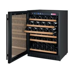 Wine Refrigerator, 56 Bottle, Black -KitchenAid Shop 51EUk94dw6L