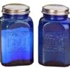 Cobalt Blue Depression Style Glass Salt & Pepper Shakers -KitchenAid Shop 51EjfGjSNwL