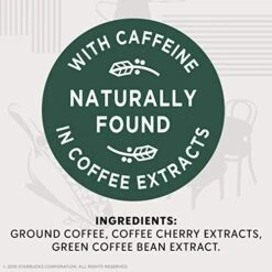 Starbucks Blonde Roast K-Cup Coffee Pods With 2X Caffeine For Keurig Brewers,10 Count - (Pack Of 6) 21 Starbucks Blonde Roast K-Cup Coffee Pods With 2X Caffeine For Keurig Brewers,10 Count - (Pack Of 6) -KitchenAid Shop 51EpsFKtQuL