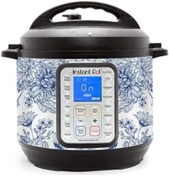 Wrap For Instant Pot Accessories 8 Quart Duo Nova 8 Quart Cover Sticker | Wraps Fit InstaPot Duo Nova 8 Quart ONLY | Sunflower Plant Blue Line Art 16 Wrap For Instant Pot Accessories 8 Quart Duo Nova 8 Quart Cover Sticker | Wraps Fit InstaPot Duo Nova 8 Quart ONLY | Sunflower Plant Blue Line Art -KitchenAid Shop 51ExhhNDBUL. AC