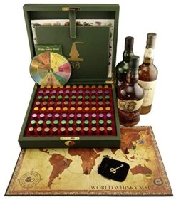 Master Whiskey Aroma Kit - 88 Whiskey Aromas (board Game And Whiskey Aroma Wheel Included)