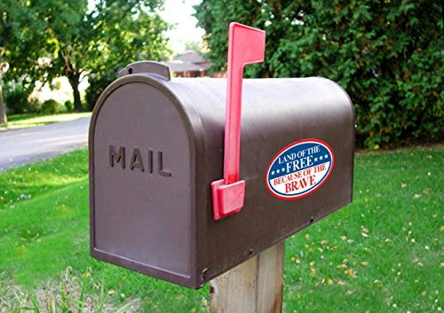 Patriotic Magnet - American Flag With Bright Colors - Long Lasting Magnets For Cars - Refrigerator Car Decals - Well Designed Magnetic Fridge Decal-Made In USA (6" X 4", In God We Trust) 4 Patriotic Magnet - American Flag With Bright Colors - Long Lasting Magnets For Cars - Refrigerator Car Decals - Well Designed Magnetic Fridge Decal-Made In USA (6" X 4", In God We Trust) - Image 2