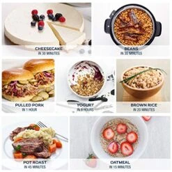 Avor LUX Edge 6 Quart Programmable Electric Multi-Cooker: Pressure Cooker, Slow Cooker, Rice Cooker, Yogurt Maker, Steamer And More - Stainless Steel (ZSELE02) 12 Avor LUX Edge 6 Quart Programmable Electric Multi-Cooker: Pressure Cooker, Slow Cooker, Rice Cooker, Yogurt Maker, Steamer And More - Stainless Steel (ZSELE02) -KitchenAid Shop 51FexrUAIdL