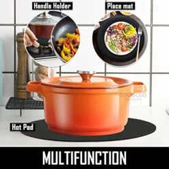 Multi-Purpose Microwave Mat, 12" Silicone Microwave Mats Round, BPA Free Heat Resistant Trivets, Pot Holders, Microwave & Dishwasher Safe (Black, 2Pcs) 18 Multi-Purpose Microwave Mat, 12" Silicone Microwave Mats Round, BPA Free Heat Resistant Trivets, Pot Holders, Microwave & Dishwasher Safe (Black, 2Pcs) -KitchenAid Shop 51FiZPuq3kL