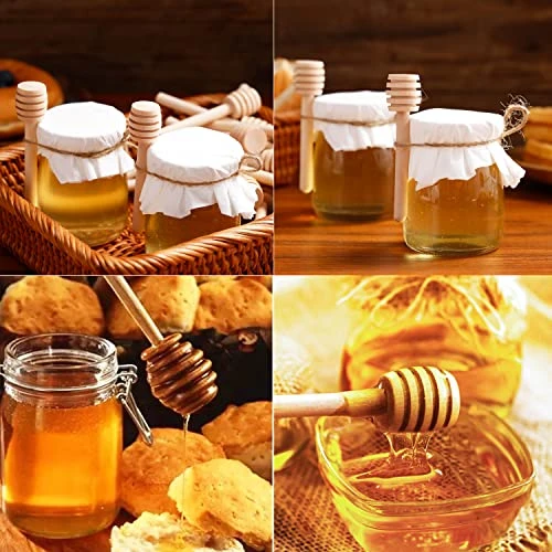 24 Pcs Honey Dipper Sticks, 3 Inch Mini Wooden Honeycomb Stick, Small Honey Spoons Stirrer Stick For Honey Jar Dispense Drizzle Honey And Wedding Party Favors Gift 3 24 Pcs Honey Dipper Sticks, 3 Inch Mini Wooden Honeycomb Stick, Small Honey Spoons Stirrer Stick For Honey Jar Dispense Drizzle Honey And Wedding Party Favors Gift