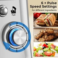 Loniko Multifunctional Electric Stand Mixer, 6.5 Quarts, 6 Speeds Household Stand Food Mixers With Dough Hook, Whisk & Flat Beater Attachments, And Splash Guard(Silver)